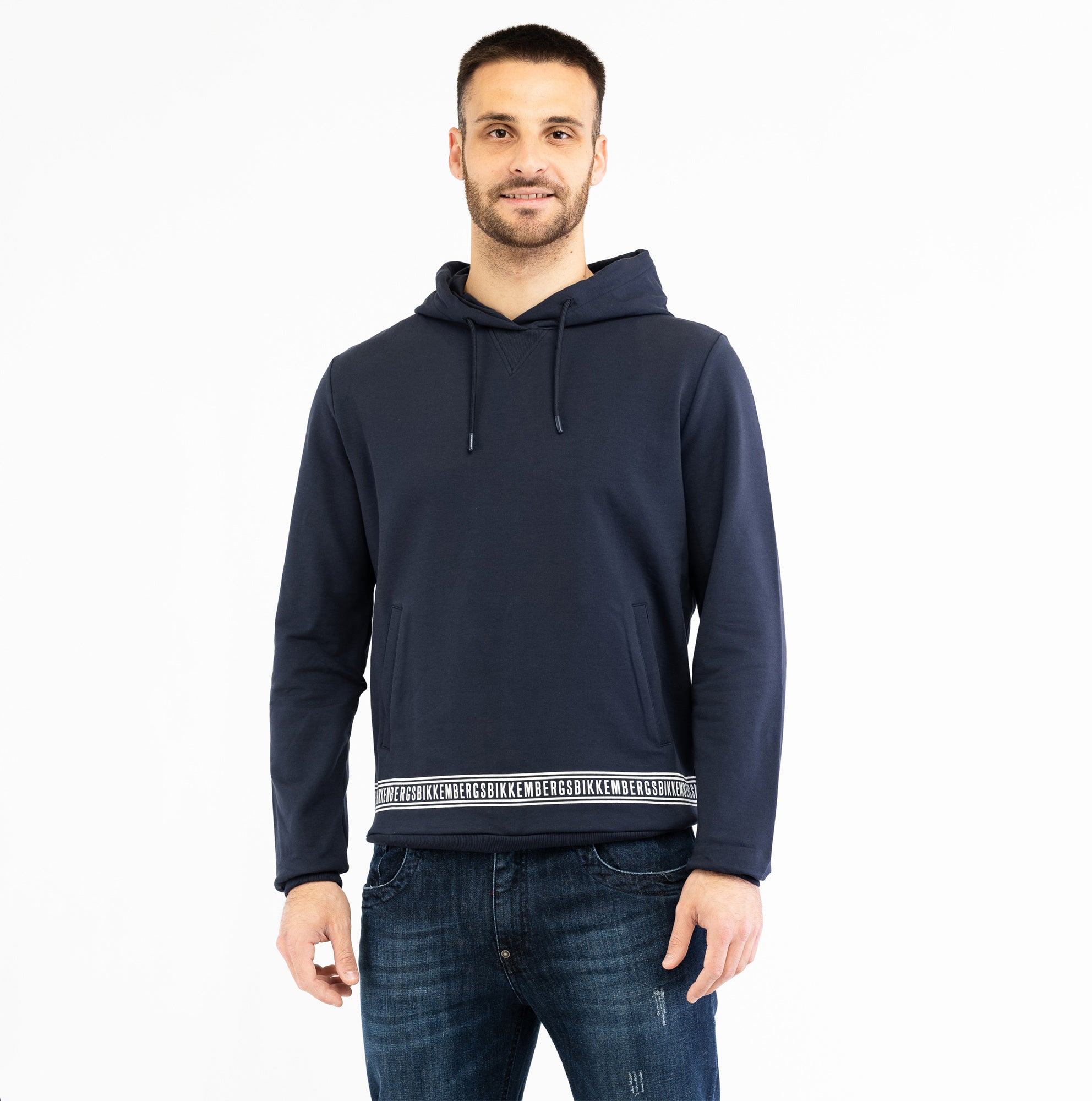 bikkembergs | felpa con cappuccio da uomo