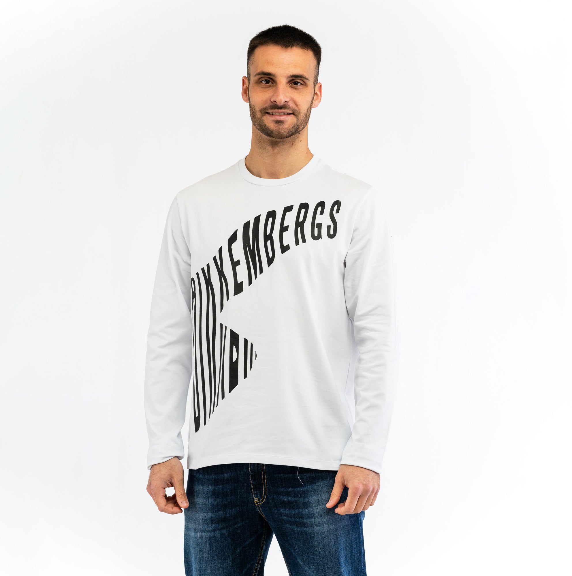 bikkembergs | t-shirt a manica lunga da uomo