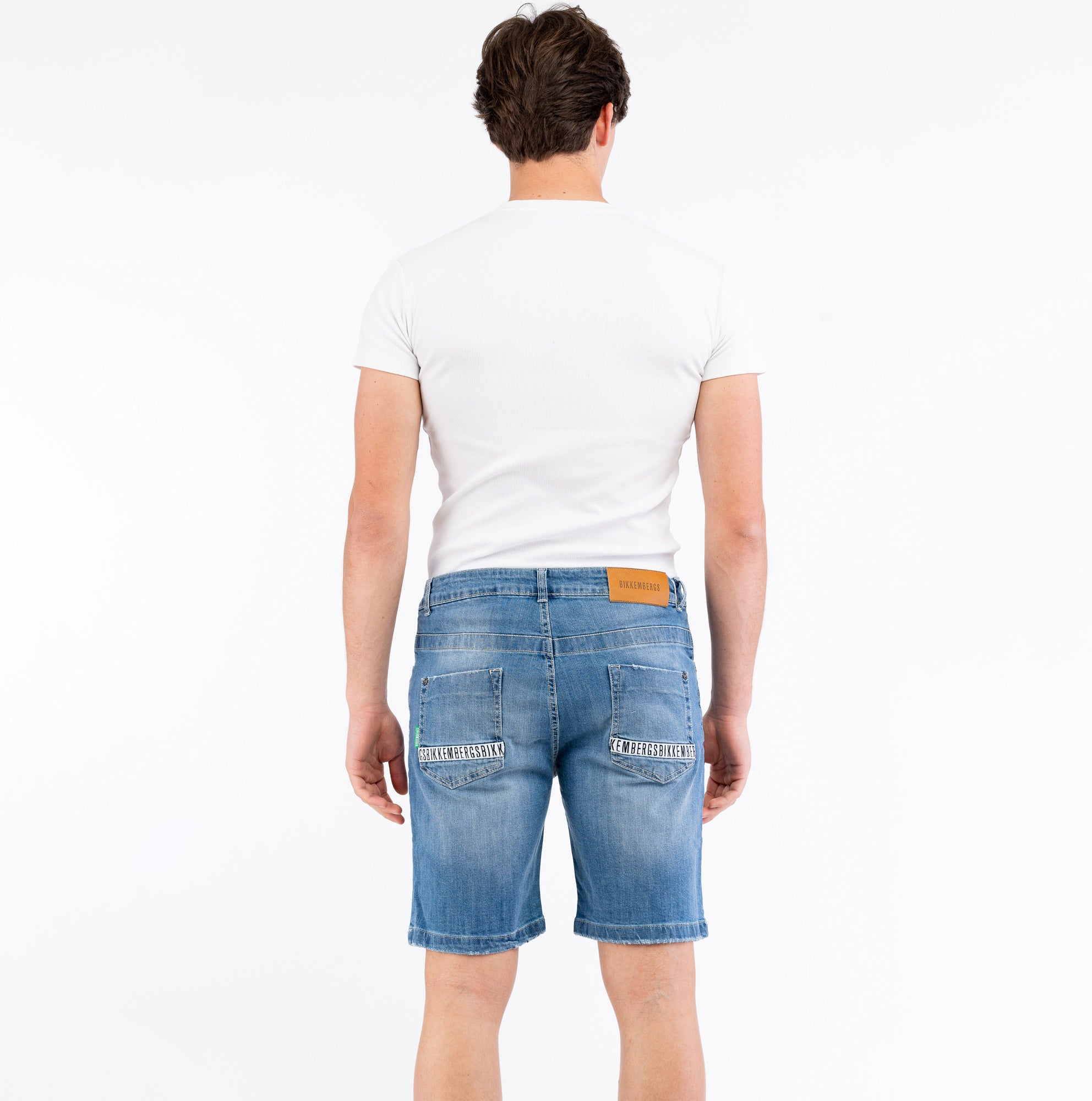 bikkembergs | bermuda in jeans da uomo