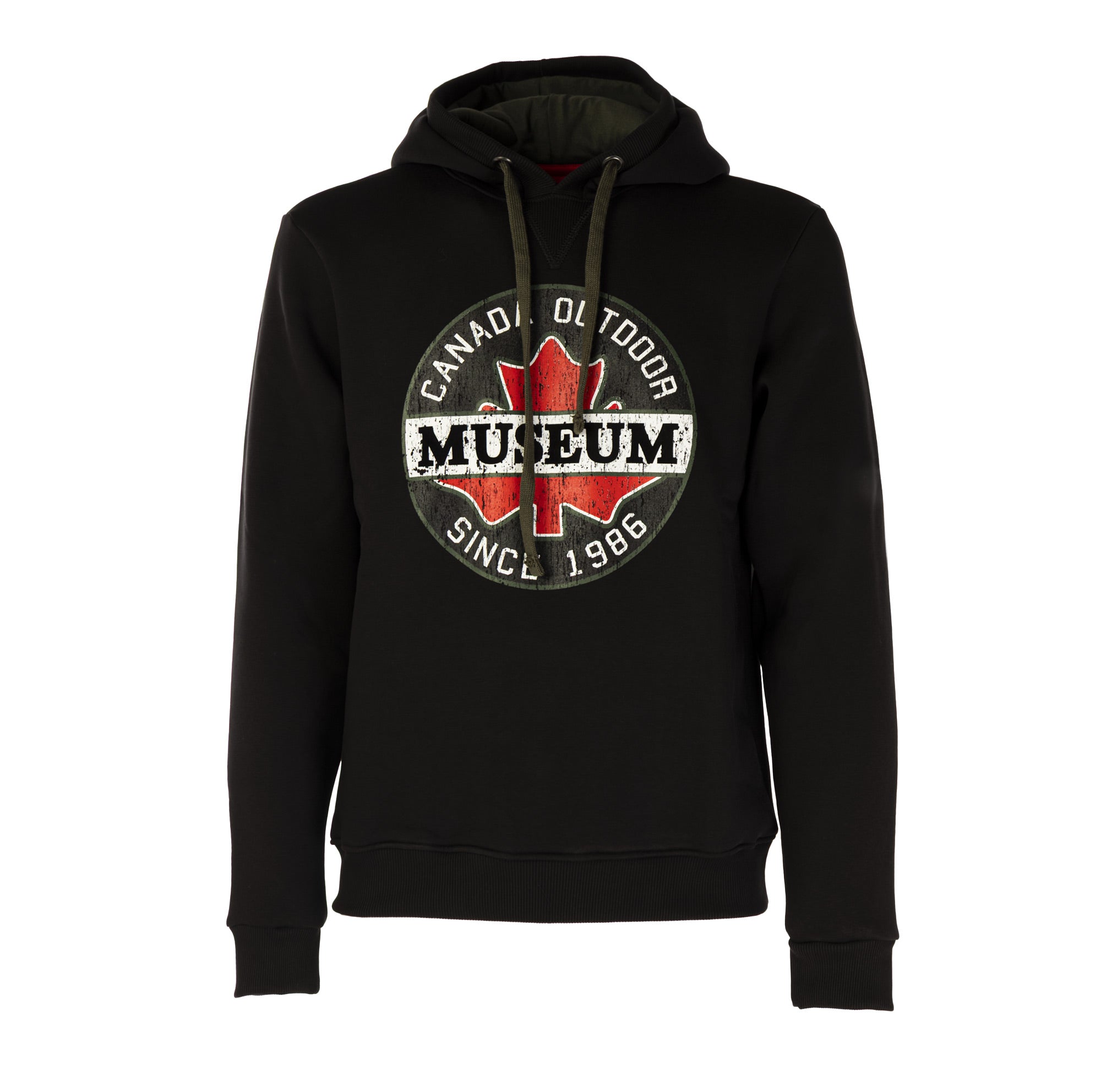 museum | felpa con cappuccio da uomo