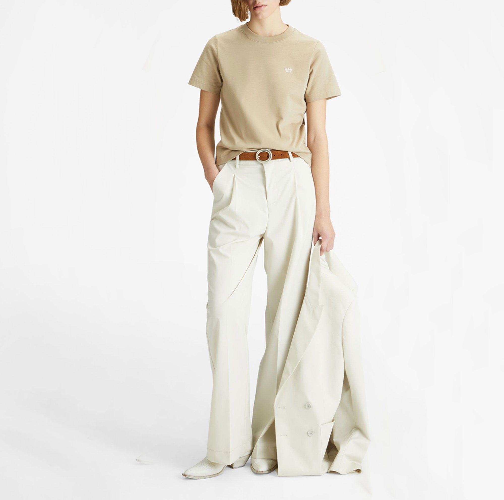 gas | t-shirt corta da donna