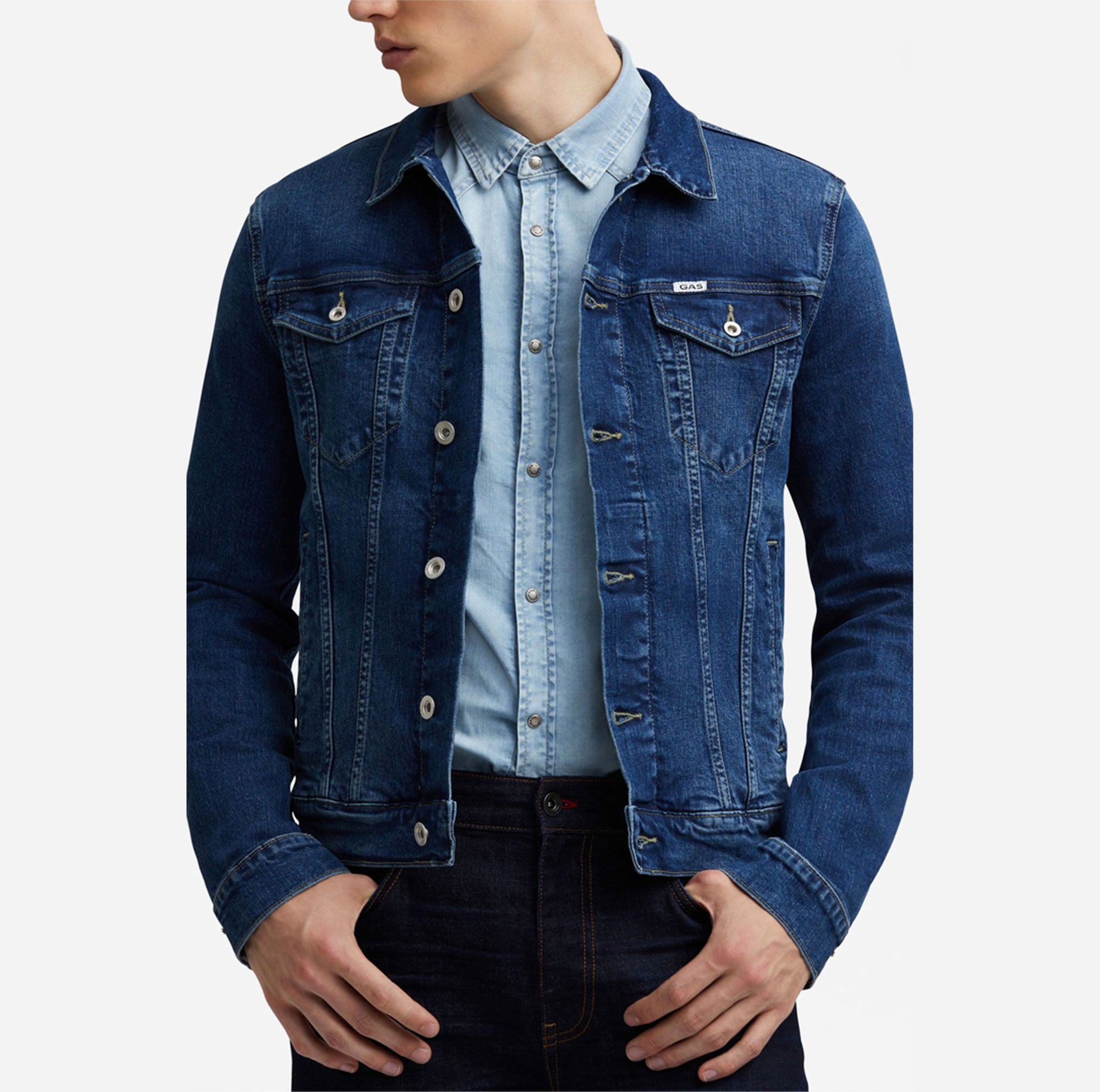gas | giubbino in jeans da uomo