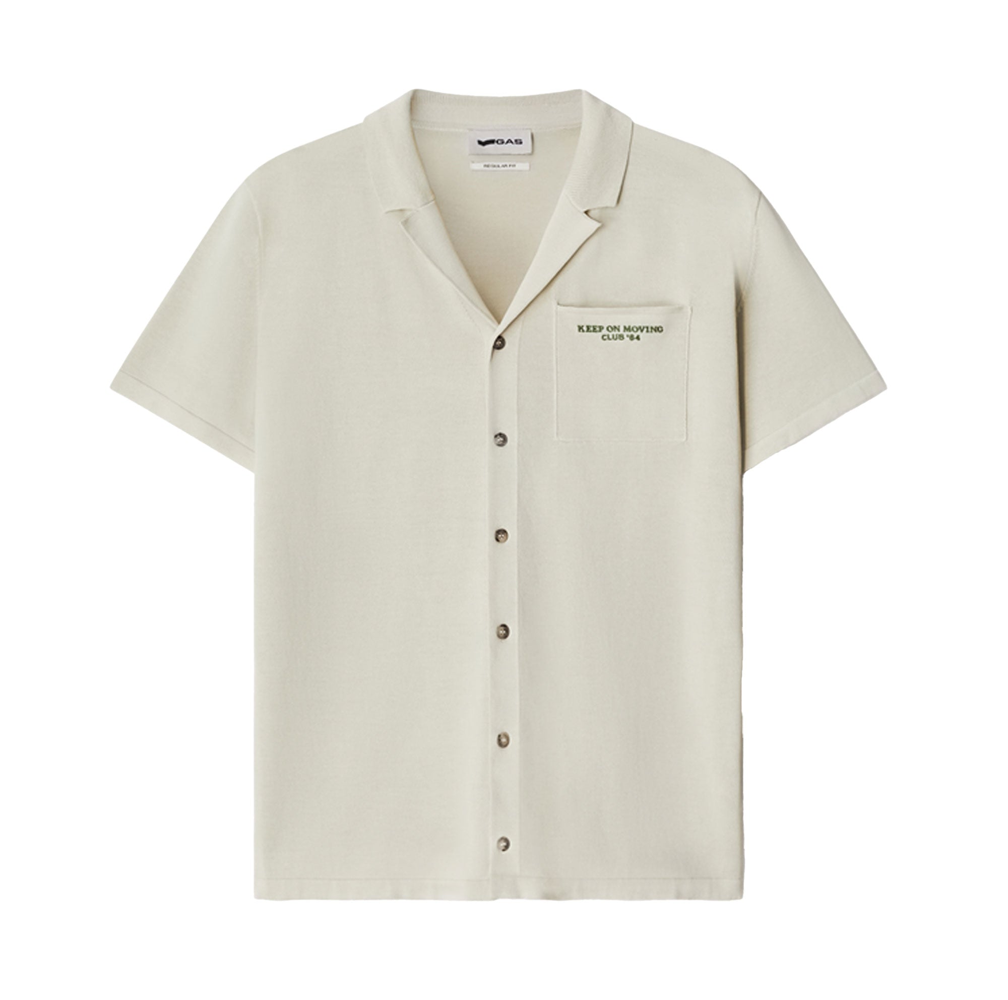 gas | camicia a manica corta da uomo