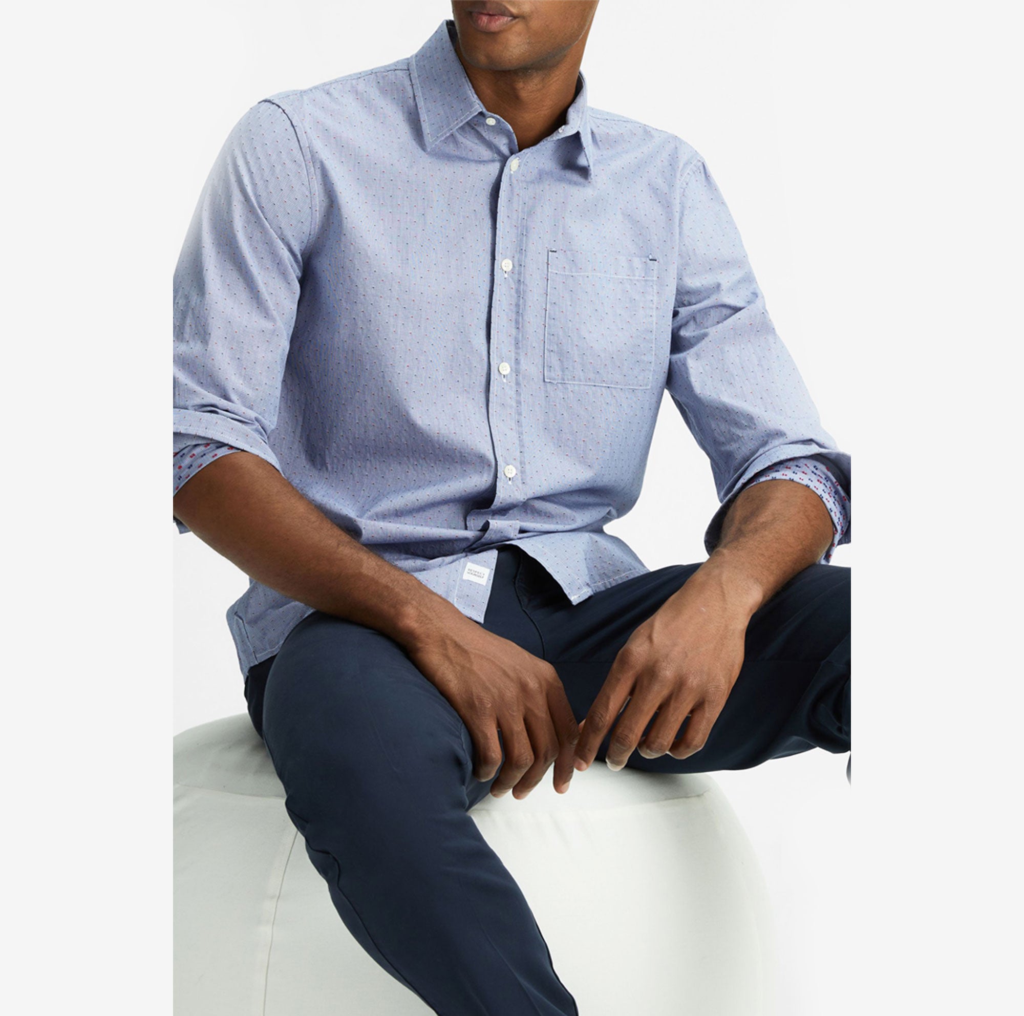 gas | camicia a fantasia da uomo