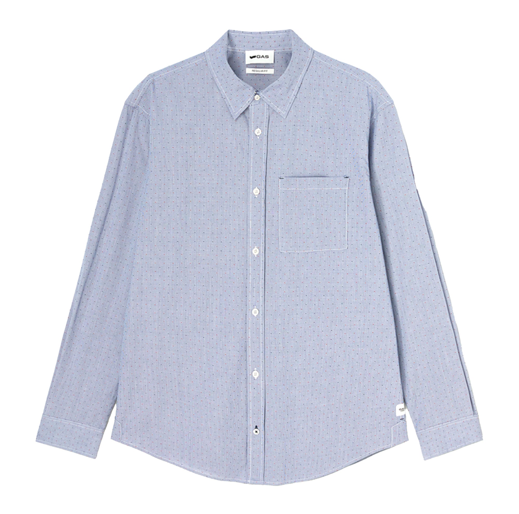 gas | camicia a fantasia da uomo