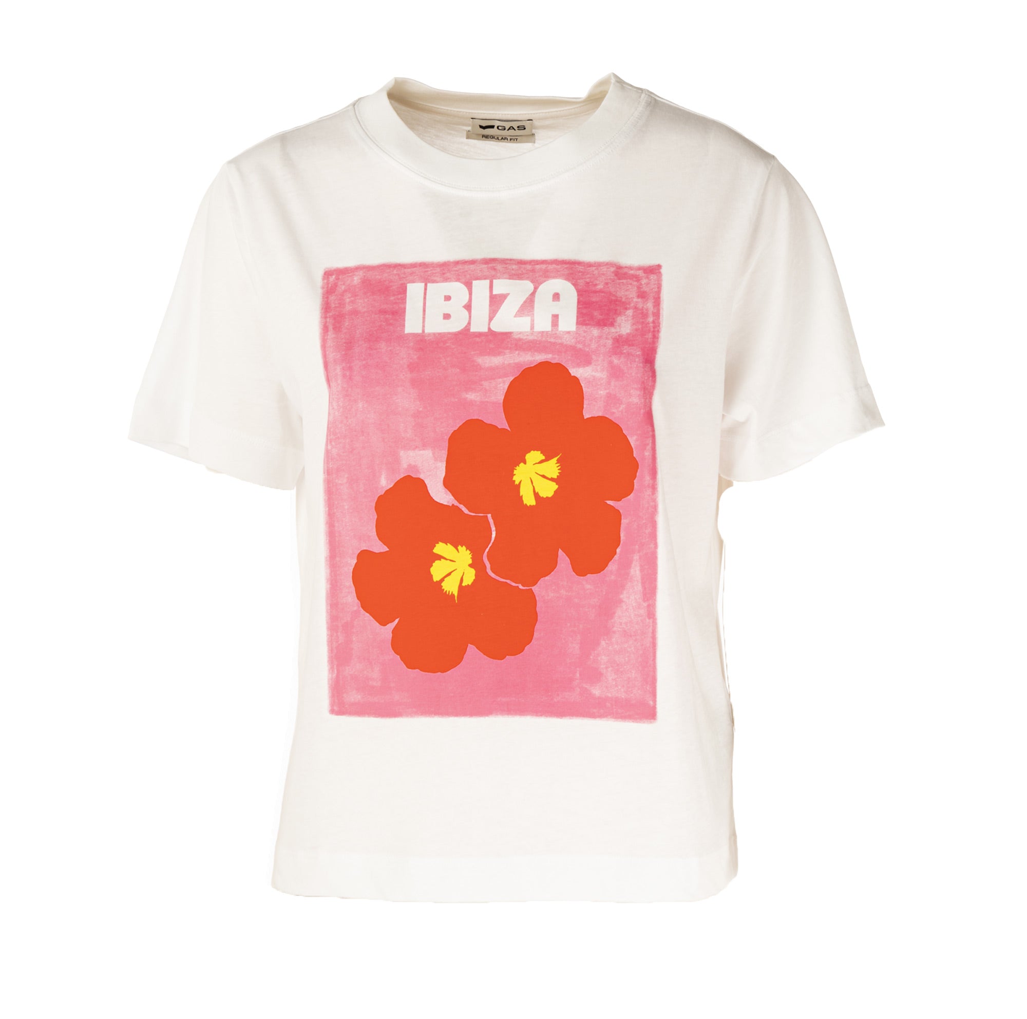 gas | t-shirt corta da donna