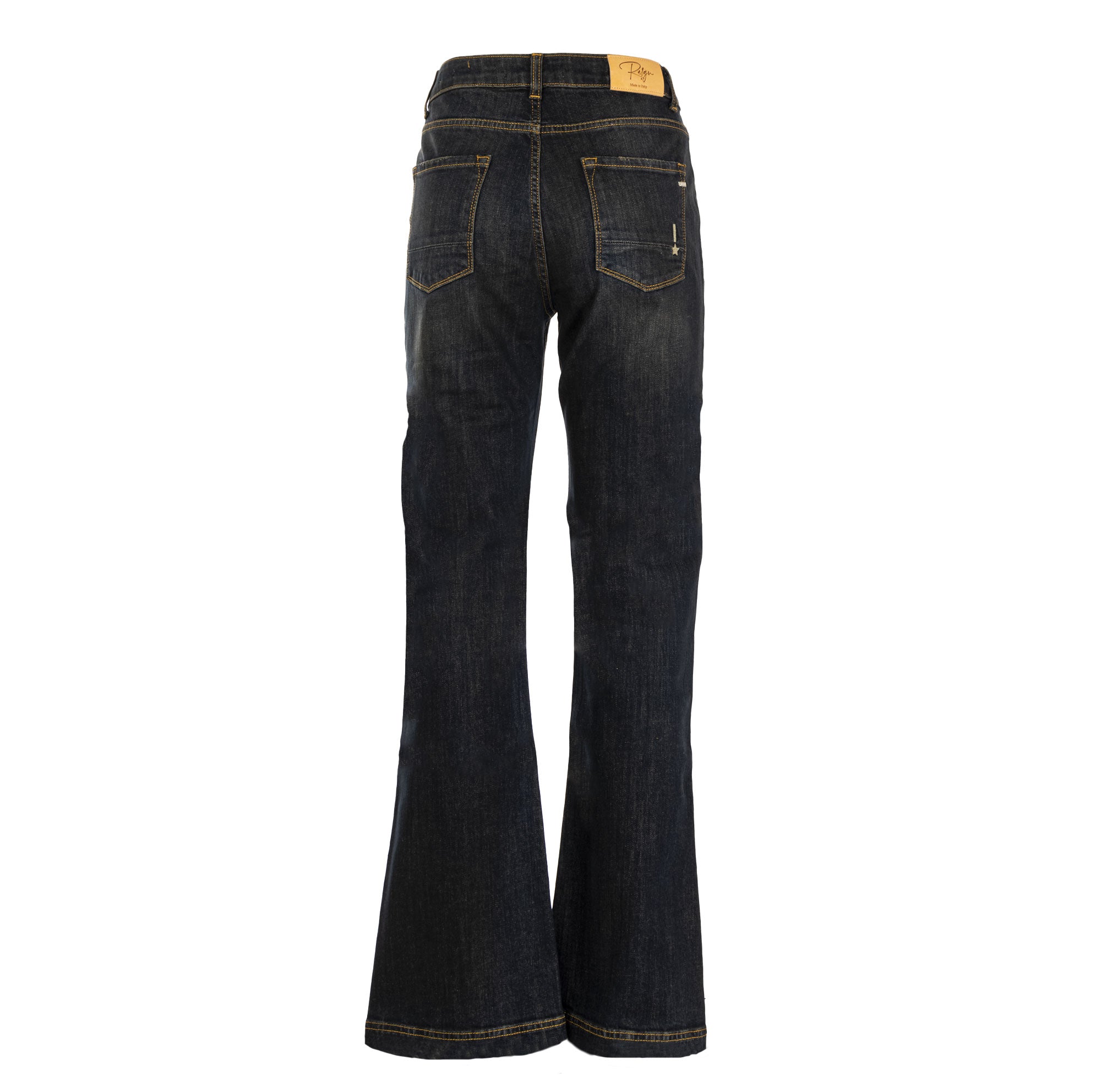 reign | jeans a vita alta da donna