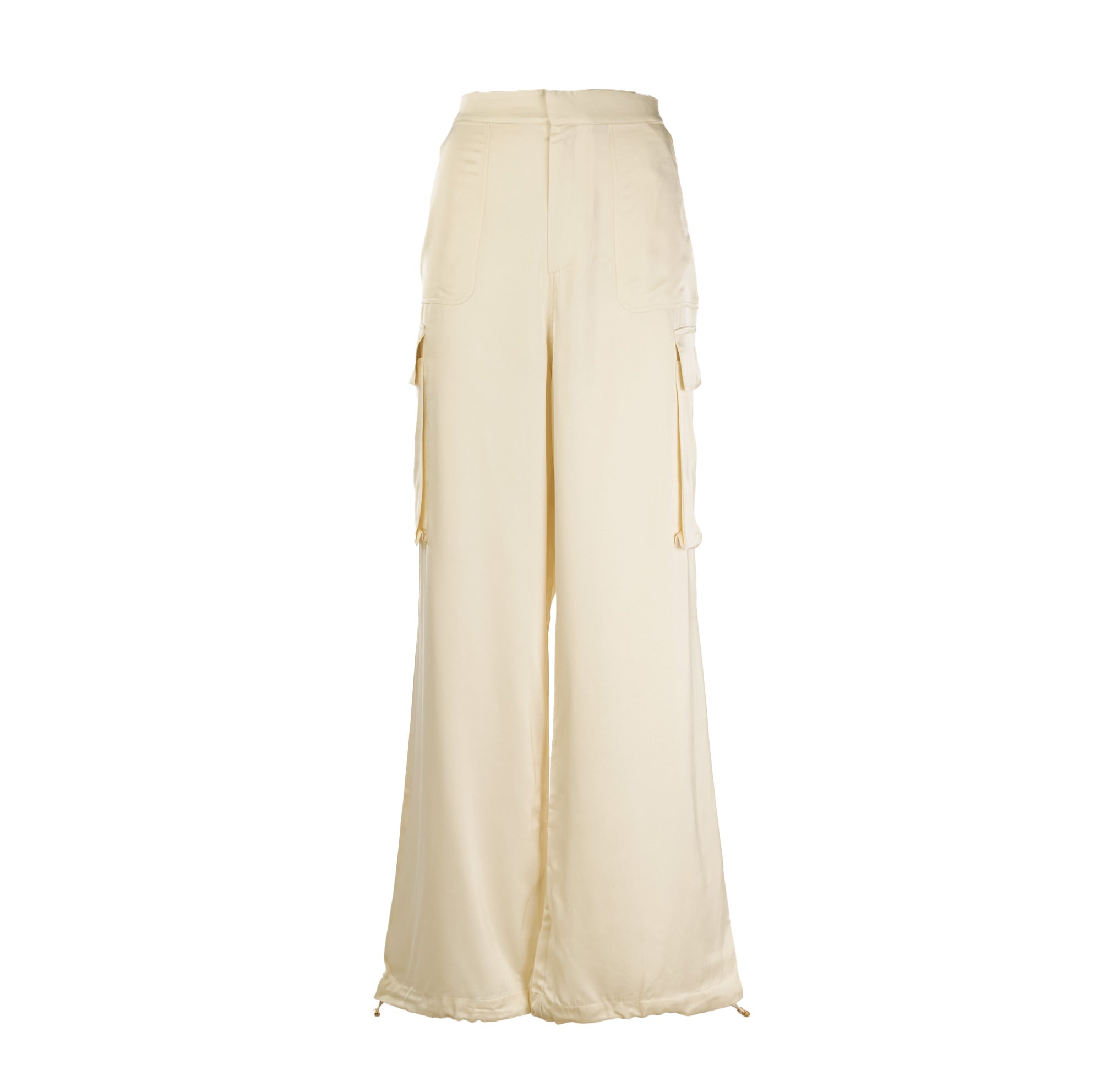 gas | pantalone cargo a vita alta da donna