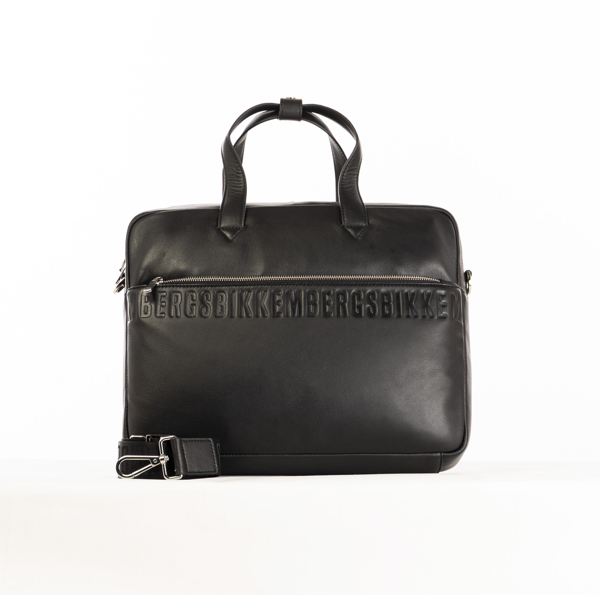 bikkembergs | borsa da lavoro in pelle da uomo