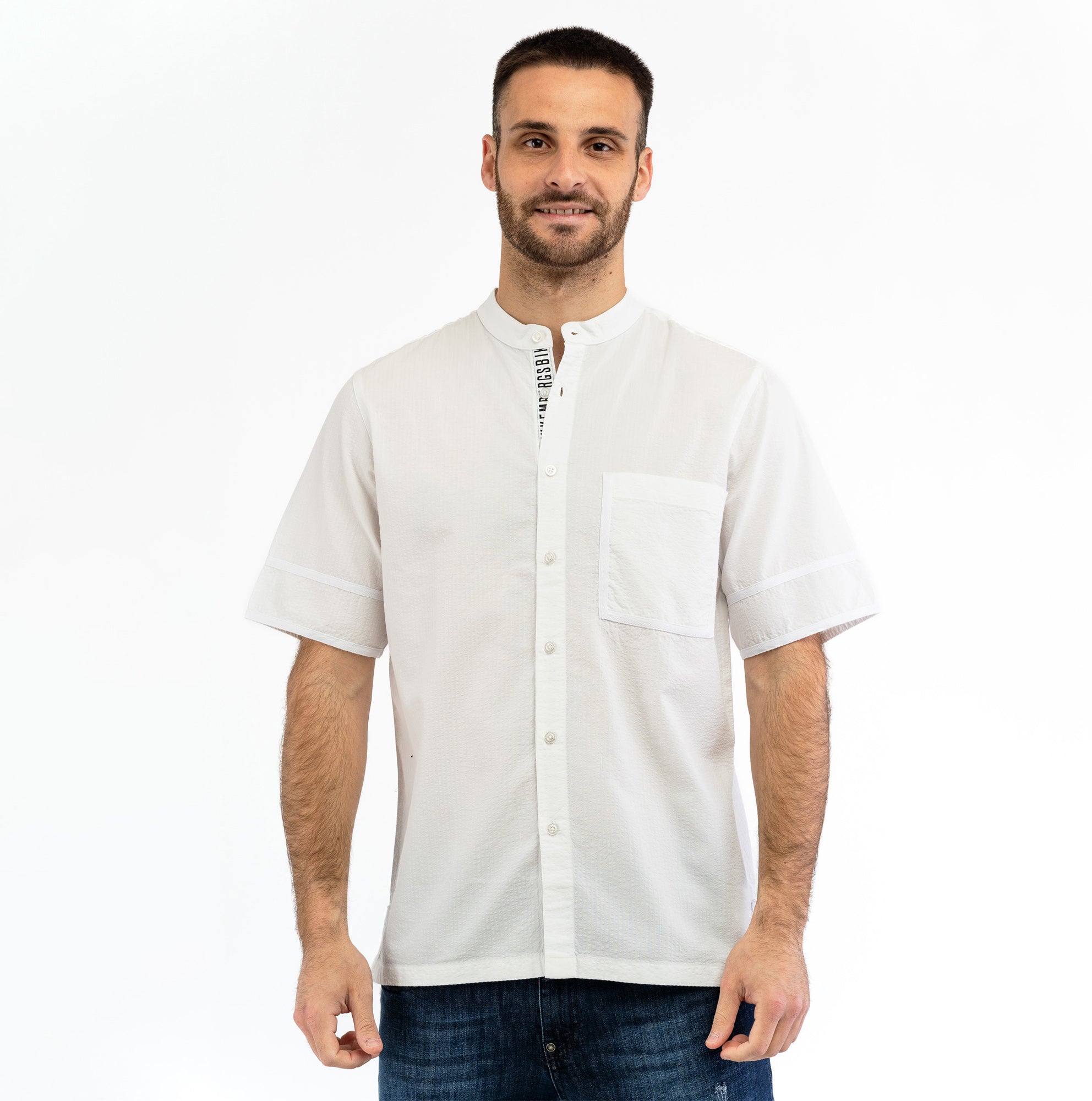 bikkembergs | camicia a manica corta da uomo