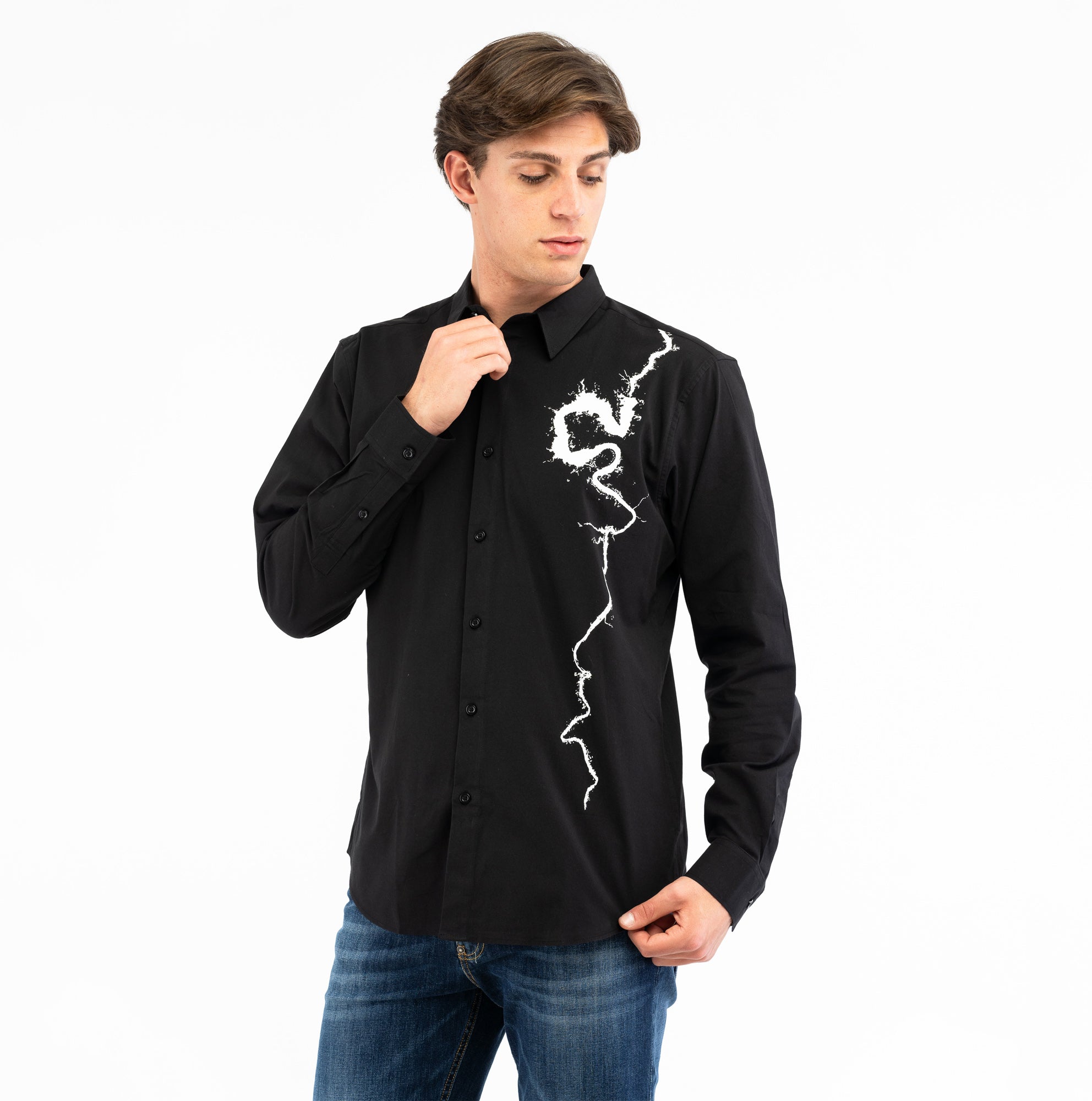 bikkembergs | camicia a fantasia da uomo