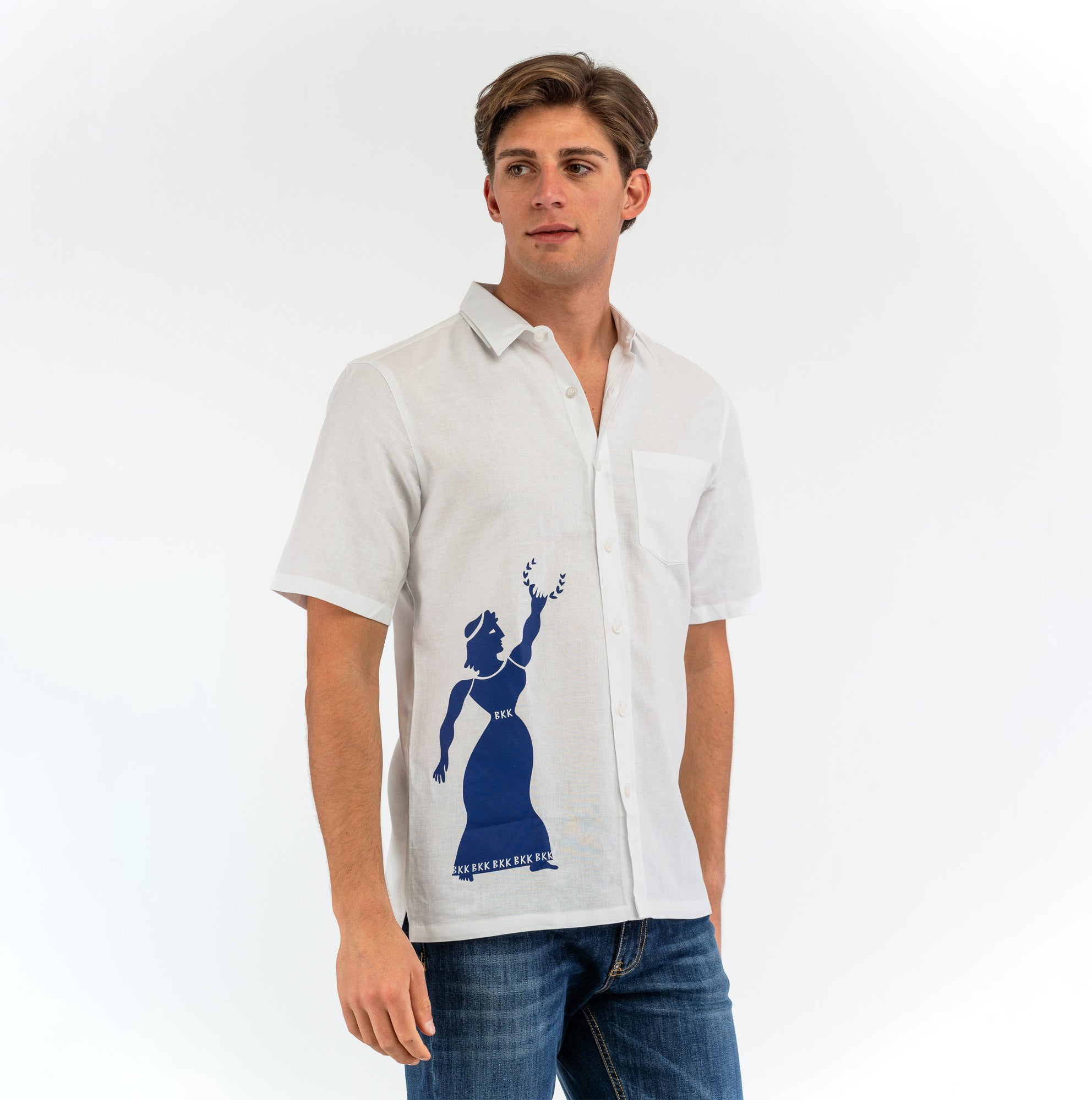 bikkembergs | camicia a manica corta da uomo