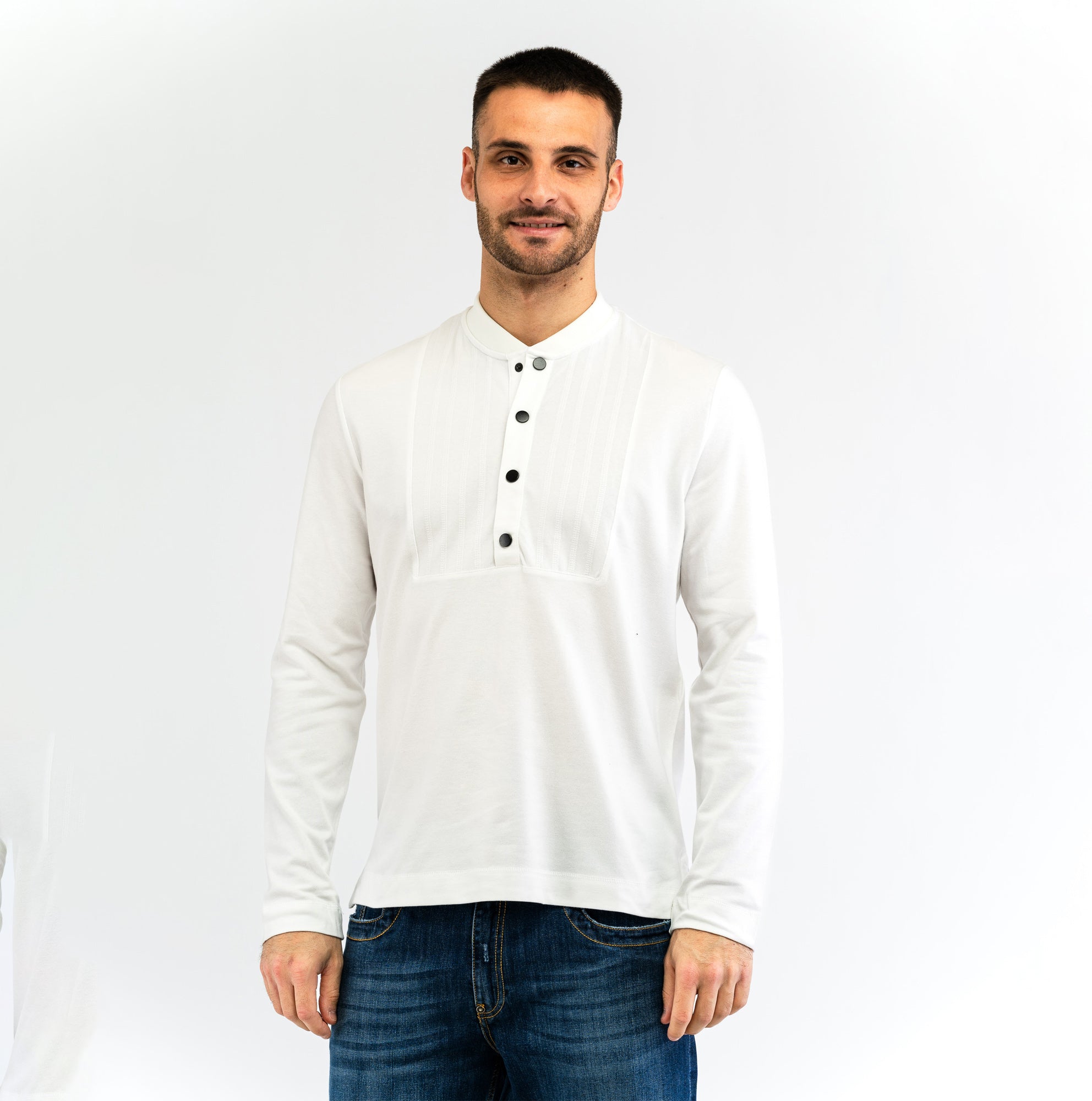 bikkembergs | t-shirt a manica lunga da uomo