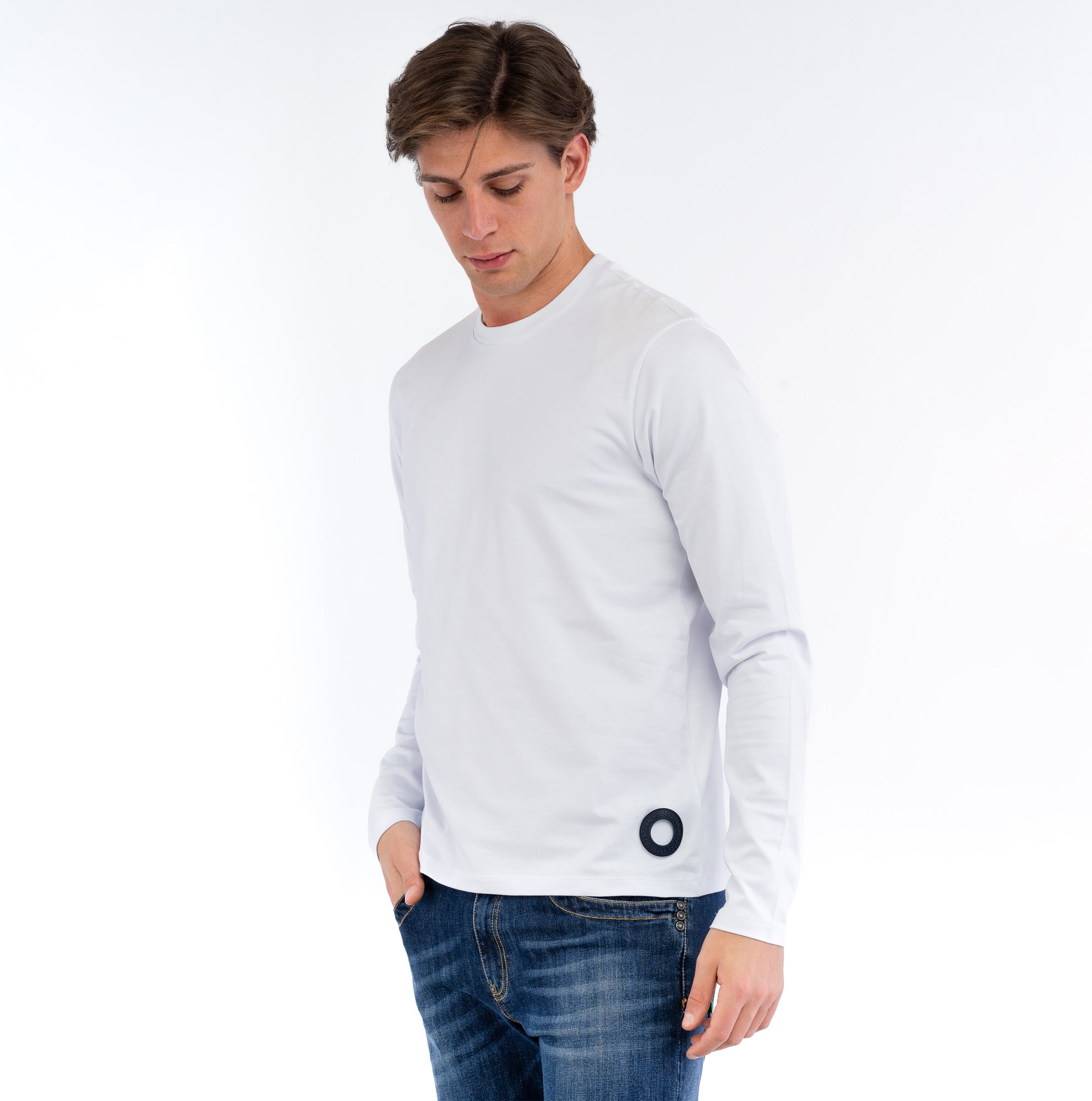 bikkembergs | t-shirt a manica lunga da uomo
