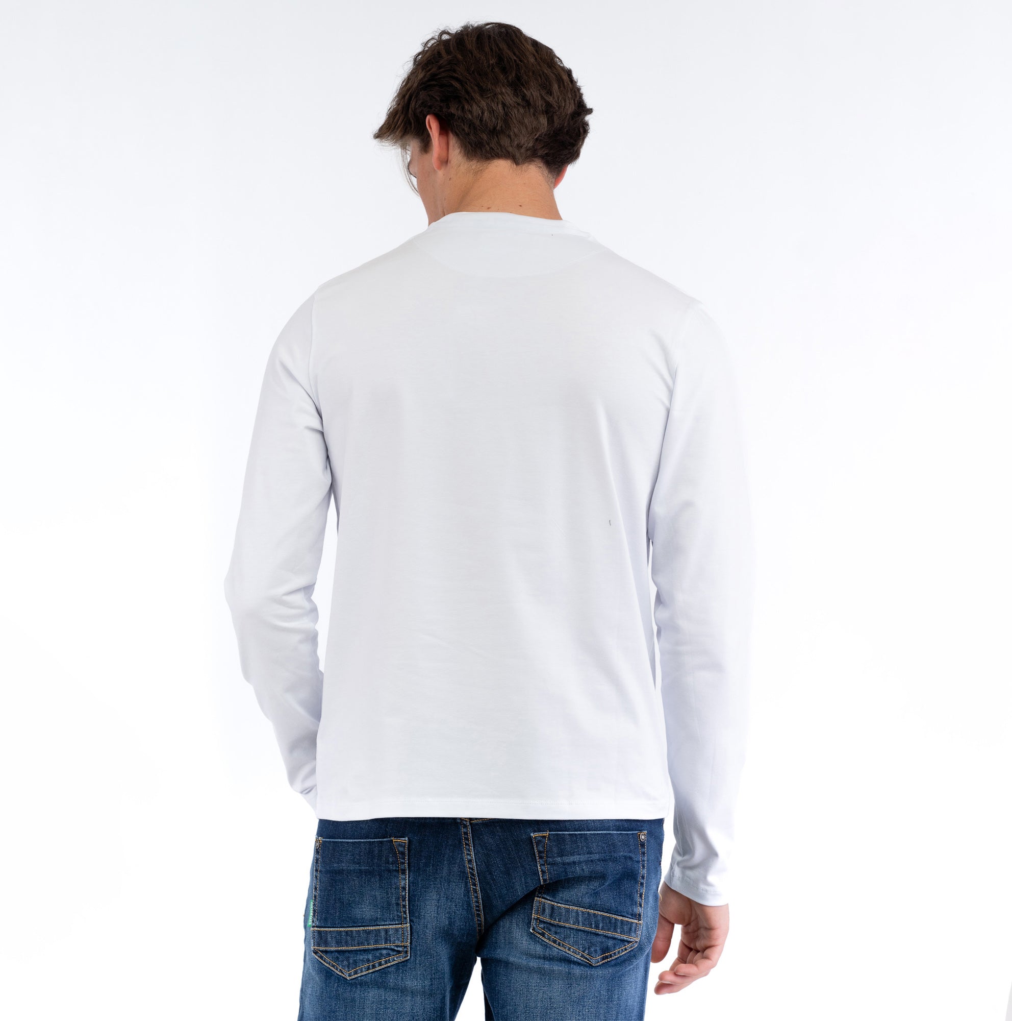 bikkembergs | t-shirt a manica lunga da uomo