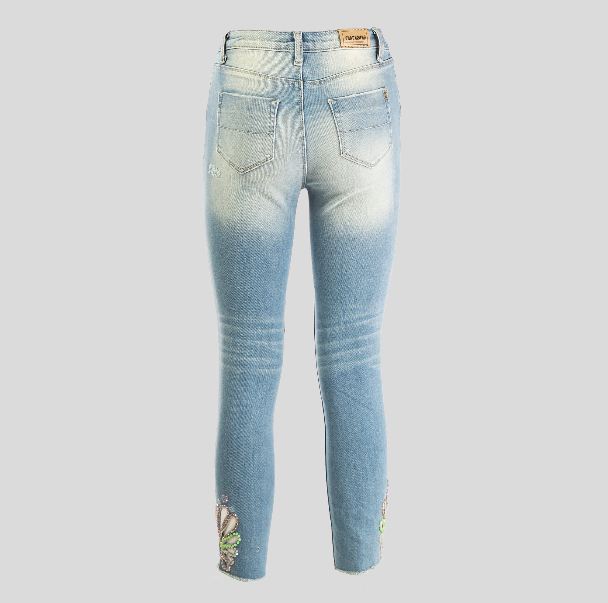 fracomina | jeans a vita alta da donna